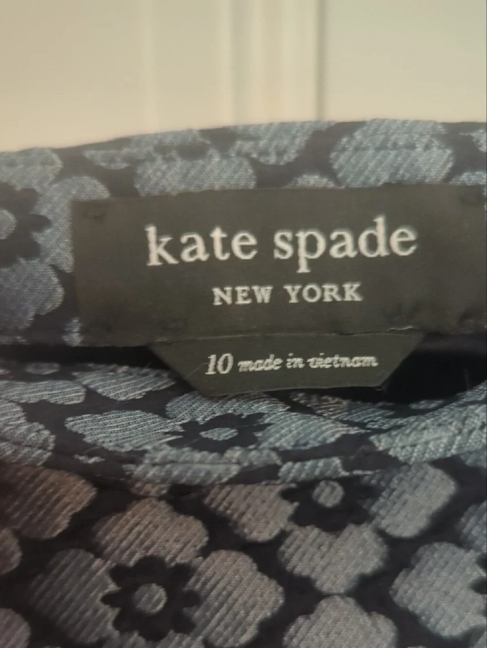 Kate Spade Geo Floral Bow Dress